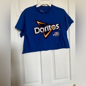 Cute Doritos cool ranch navy blue shirt